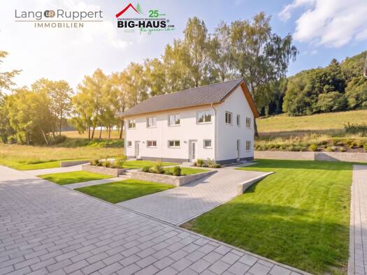 Doppelhaushälfte zum Kauf - Erstbezug provisionsfrei 449.000 € 5 Zimmer 120 m² 285 m² Grundstück Wald-Michelbach Wald-Michelbach 69483