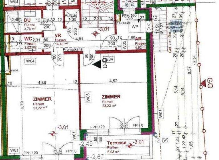 Haus zur Miete - Erstbezug 3.850 € 6 Zimmer 240 m² frei ab 01.06.2026 Wien 1180