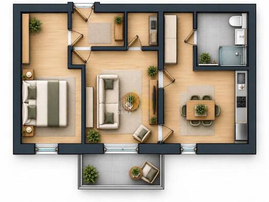 Wohnung zum Kauf 199.000 € 2 Zimmer 65 m² 1. Geschoss Bitburg Bitburg 54634