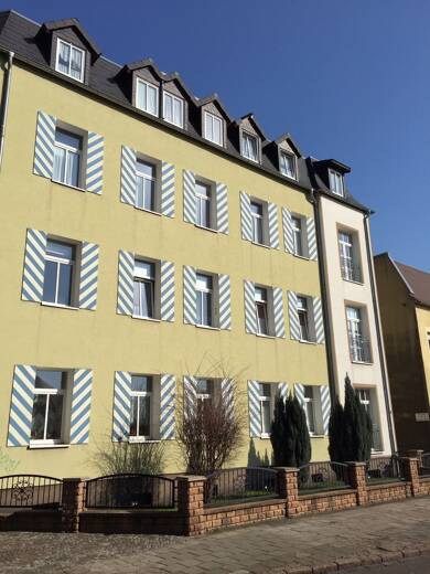 Wohnung zur Miete 255 € 1 Zimmer 35,1 m² 1. Geschoss frei ab 16.06.2025 Luisenstraße 9 Bitterfeld Bitterfeld-Wolfen 06749