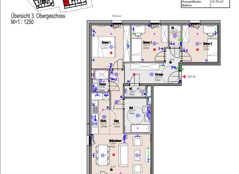 Studio zum Kauf 346.465 € 4 Zimmer 90,3 m² frei ab sofort Wiener Neustadt 2700