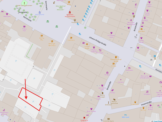 Außenstellplatz zur Miete provisionsfrei 85 € Innenstadt Trier 54290