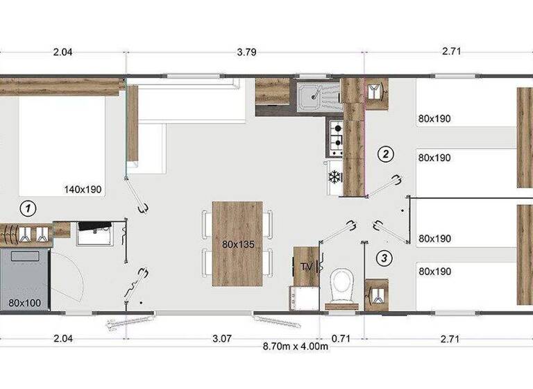 Einfamilienhaus zum Kauf provisionsfrei 61.794 € 4 Zimmer 34 m² 180 m² Grundstück Elspeterweg 61-8 Nunspeet 8071PB