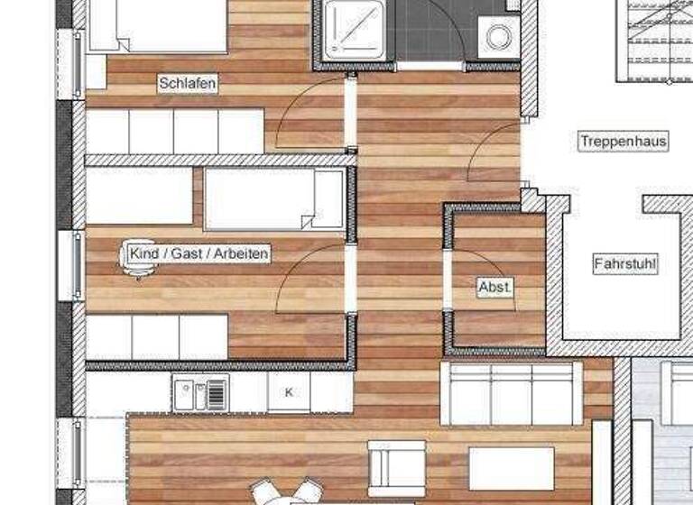 Terrassenwohnung zum Kauf - Erstbezug 298.950 € 3 Zimmer 67 m² Strausberger Str. 15 Mitte Petershagen/Eggersdorf 15345