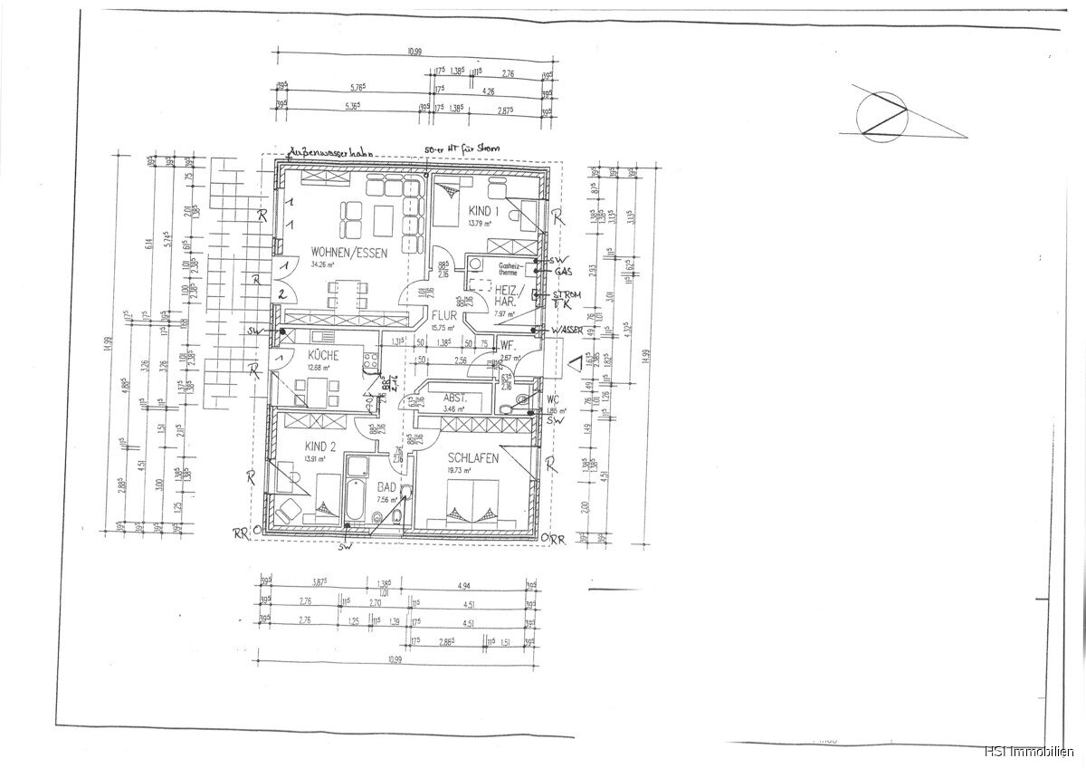 Einfamilienhaus zum Kauf 479.000 € 4 Zimmer 134 m²<br/>Wohnfläche 770 m²<br/>Grundstück Klein Lafferde Lengede 38268