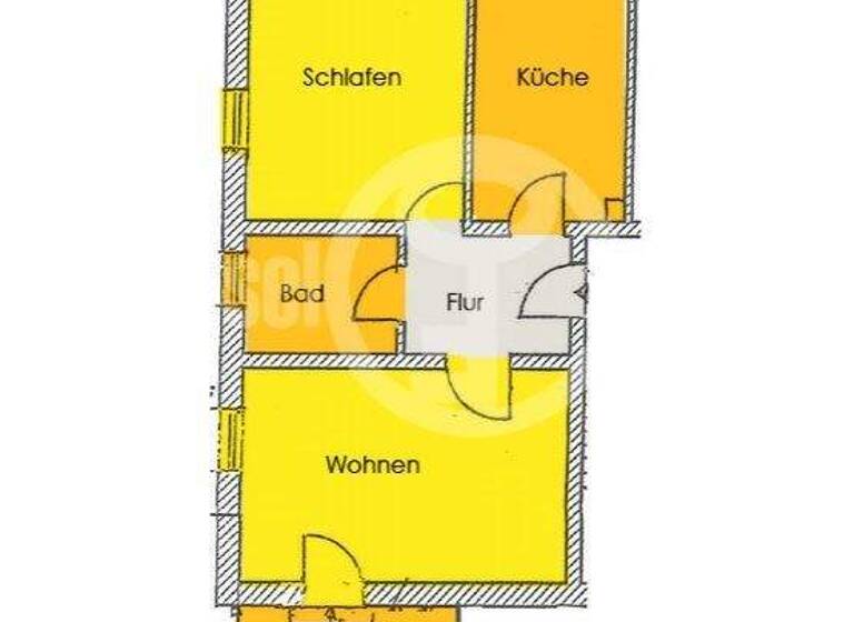 Wohnung zur Miete 555 € 2 Zimmer 62,5 m² 3. Geschoss frei ab 01.04.2026 Briesnitz Dresden 01157