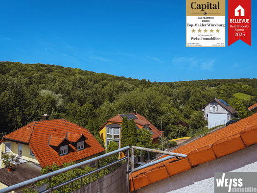 Wohnung zum Kauf 189.500 € 2 Zimmer 62 m² 3. Geschoss Langes Gräthlein 52 Versbach Würzburg 97078