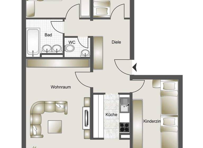 Wohnung zum Kauf 359.000 € 4,5 Zimmer 108 m² Innenstadt Reutlingen 72764