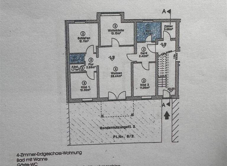 Wohnung zum Kauf 449.000 € 4 Zimmer 93,3 m² 1. Geschoss Perchting Starnberg 82319