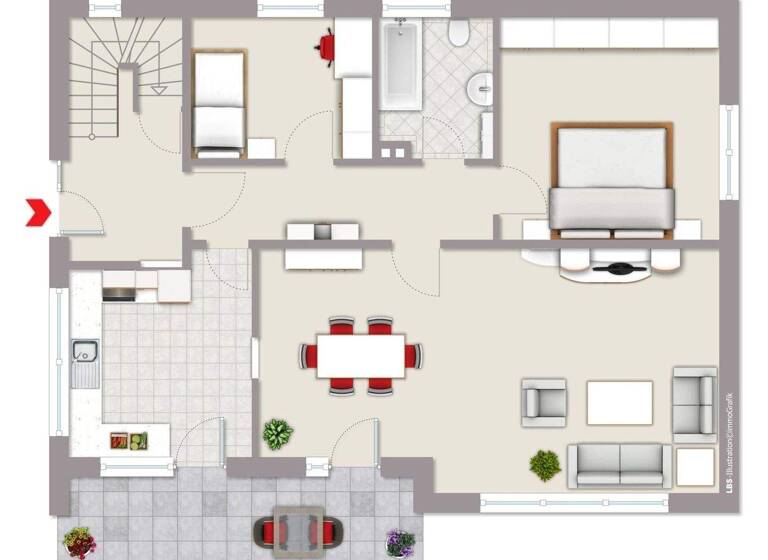 Mehrfamilienhaus zum Kauf 350.000 € 6 Zimmer 170,3 m² 778 m² Grundstück Schafberg Ibbenbüren 49477