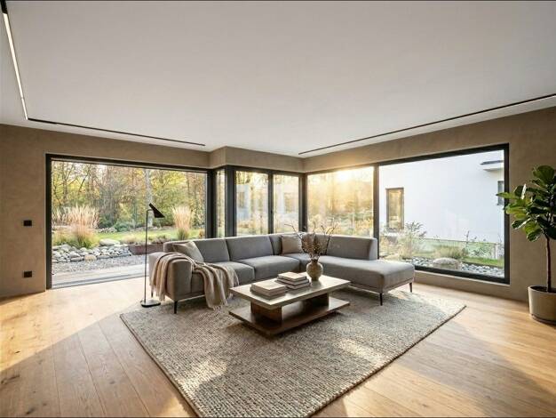 Einfamilienhaus zum Kauf - Erstbezug provisionsfrei 1.650.000 € 5 Zimmer 204 m² 851 m² Grundstück Schweinheim Aschaffenburg 63743