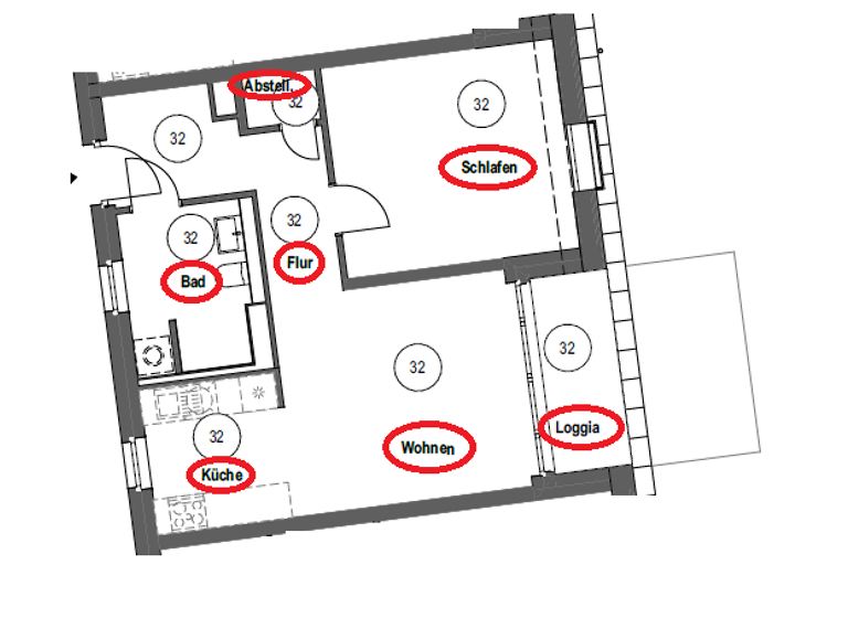 Wohnung zur Miete 775 € 2 Zimmer 51,4 m²<br/>Wohnfläche Dachgeschoss, 4.<br/>Geschoss 01.08.2025<br/>Verfügbarkeit Sonnenstraße 81 Ebingen Albstadt 72458