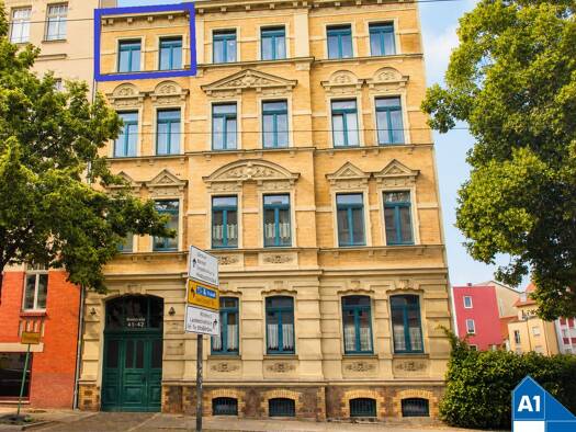 Wohnung zur Miete 570 € 2 Zimmer 60 m² Giebichenstein Halle/Saale 06114