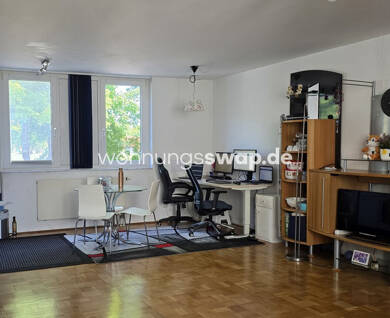 Studio zur Miete Tauschwohnung 1.000 € 1 Zimmer 43 m² EG Alte Heide - Hirschau München 80805