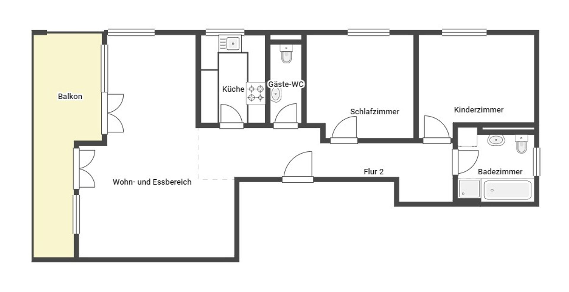 Wohnung zum Kauf 499.000 € 3 Zimmer 90,8 m²<br/>Wohnfläche 1.<br/>Geschoss Birkach - Nord Stuttgart 70599