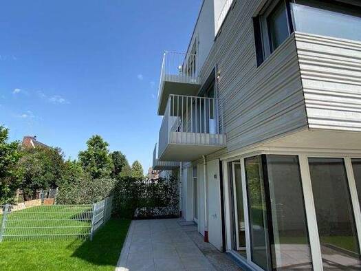 Terrassenwohnung zur Miete - Erstbezug 1.590 € 2 Zimmer 57 m² EG Gartenstadtstraße Trudering-Riem München 81825