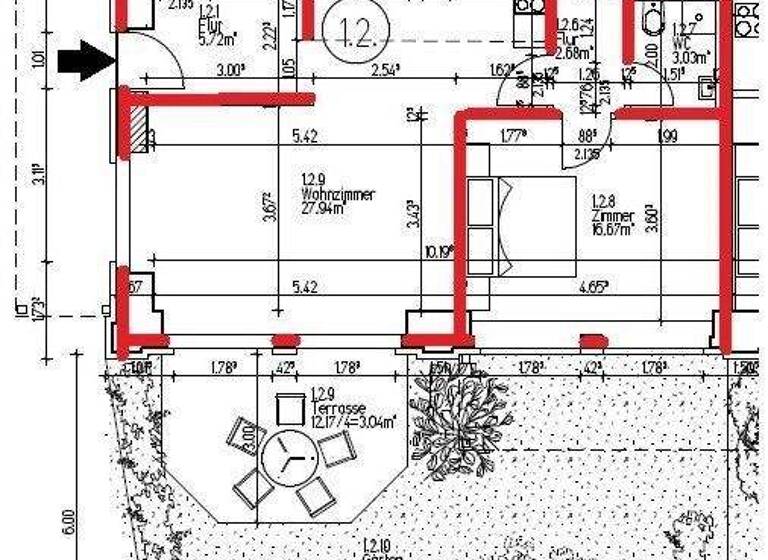 Terrassenwohnung zum Kauf 270.000 € 3 Zimmer 97,5 m² Poucher Hauptstraße Pouch Muldestausee 06774