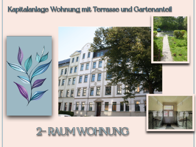 Wohnung zum Kauf 120.000 € 2 Zimmer 68,7 m² EG Hilbersdorf Chemnitz 09130