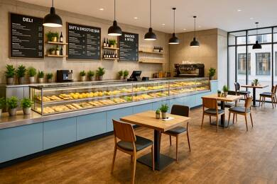 Café/Bar zur Miete 7.200 € 230 m² Gastrofläche Ostend Frankfurt am Main 60314