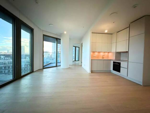 Wohnung zur Miete 2.600 € 2 Zimmer 64 m² Geschoss 7/31 frei ab sofort Junghofstraße 5 Innenstadt Frankfurt am Main 60311