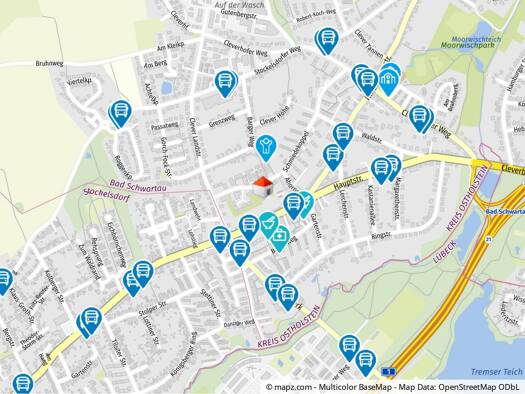 Wohnung zur Miete 960 € 4 Zimmer 90,9 m² 4. Geschoss Schmiedekoppel 65 Bad Schwartau 23611