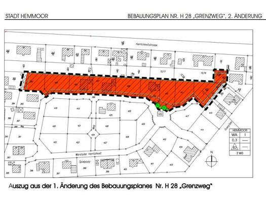 Grundstück zum Kauf 79.500 € 714 m² Grundstück Warstader Herrlichkeit 12 Warstade Hemmoor 21745