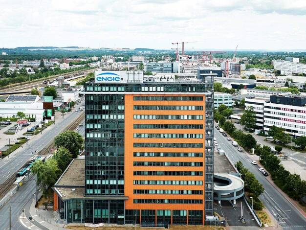 Bürofläche zur Miete 10,50 € 42 m² Bürofläche Hanauer Landstraße 328-330 Ostend Frankfurt 60314