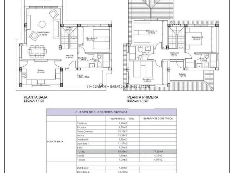 Villa zum Kauf 422.000 € 5 Zimmer 155 m² 561 m² Grundstück Lorca 30800