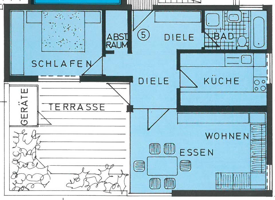 Wohnung zur Miete 670 € 2 Zimmer 67 m²<br/>Wohnfläche Michelsberg Ulm 89075