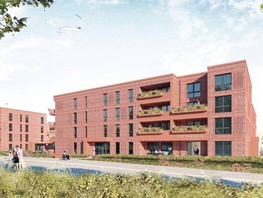 Wohnung zur Miete nur mit Wohnberechtigungsschein 541 € 3 Zimmer 74,7 m² EG frei ab 16.03.2026 Niedergeorgswerder Deich 83 Wilhelmsburg Hamburg 21109