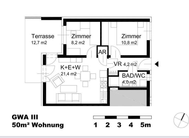 Wohnung zur Miete 466 € 3 Zimmer 50 m² 1. Geschoss frei ab 01.06.2026 Gleisdorf 8200