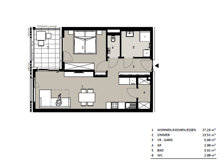 Wohnung zum Kauf 535.000 € 2 Zimmer 57,5 m² Pörtschach am Wörthersee 9210