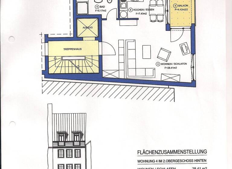 Wohnung zur Miete 300 € 1 Zimmer 47 m² Geschoss 1/3 frei ab 01.06.2026 Neustadt Neustadt an der Orla 07806