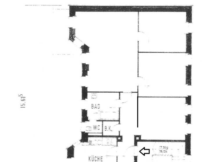 Wohnung zur Miete 1.095 € 4 Zimmer 120 m²<br/>Wohnfläche 3.<br/>Geschoss ab sofort<br/>Verfügbarkeit Glockenhof Nürnberg 90478