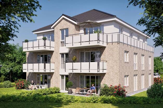 Penthouse zur Miete 1.140 € 3 Zimmer 90 m² frei ab sofort Syke Syke 28857