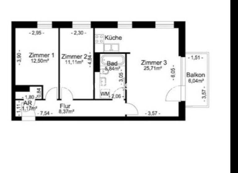 Wohnung zur Miete Tauschwohnung 444 € 3 Zimmer 70 m² 6. Geschoss Marzahn Berlin 12687