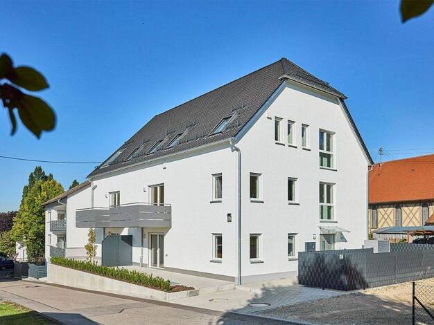Wohnung zum Kauf - Erstbezug provisionsfrei 440.000 € 3 Zimmer 87,4 m² 1. Geschoss Burgauer Straße 18a Krumbach 86381
