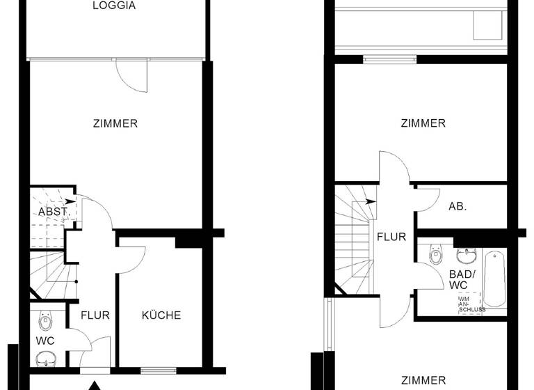 Wohnung zur Miete 668 € 3 Zimmer 88,3 m² 3. Geschoss frei ab sofort Hallesche Straße 32 Westhagen Wolfsburg 38444