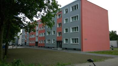 Wohnung zur Miete nur mit Wohnberechtigungsschein 411 € 3,5 Zimmer 79,4 m² 1. Geschoss Ostlandstraße 2 Voerde Voerde 46562