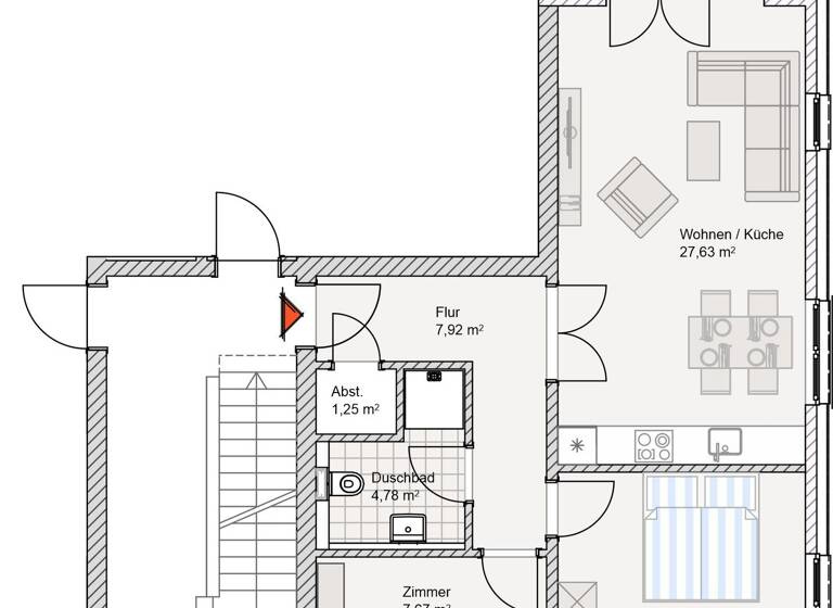 Wohnung zum Kauf - Erstbezug provisionsfrei 469.000 € 3 Zimmer 66 m² Niendorf Hamburg 22459