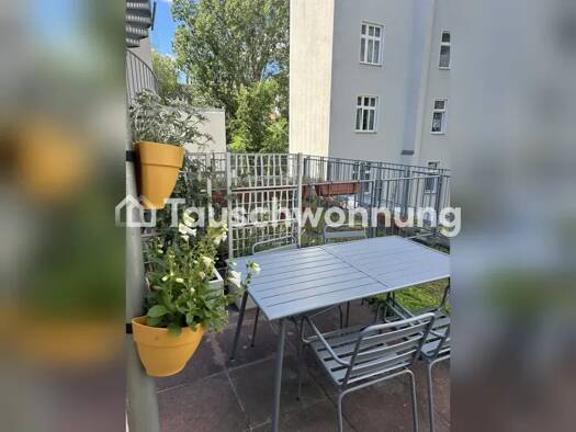 Terrassenwohnung zur Miete Tauschwohnung 650 € 2 Zimmer 50 m² 1. Geschoss Charlottenburg Charlottenburg-Wilmersdorf 10589