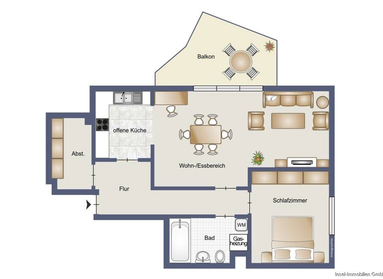 Wohnung zum Kauf 239.000 € 2 Zimmer 64 m² 3. Geschoss Döse Cuxhaven 27476