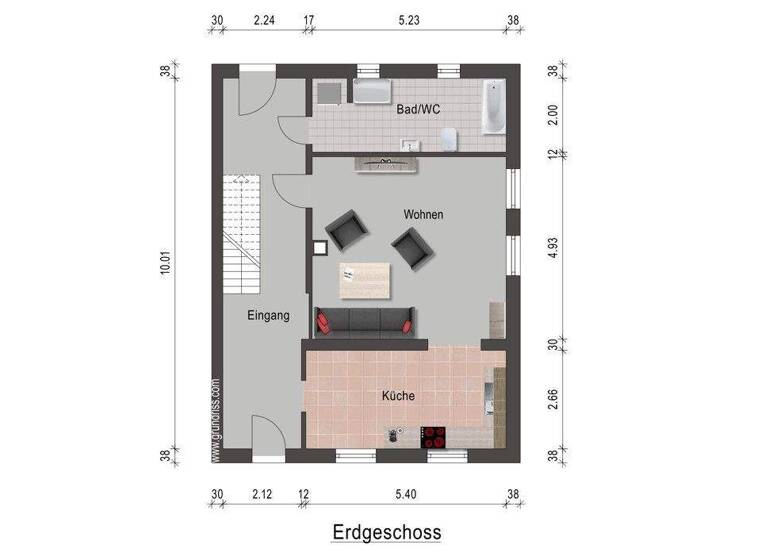 Doppelhaushälfte zum Kauf 229.000 € 4 Zimmer 140 m² 862 m² Grundstück Roxin Stepenitztal 23936