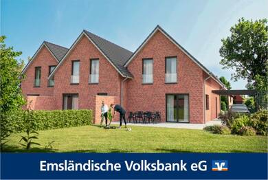 Reihenmittelhaus zum Kauf - Neubau 389.000 € 4 Zimmer 113 m² 288 m² Grundstück Brögbern Lingen / Brögbern 49811