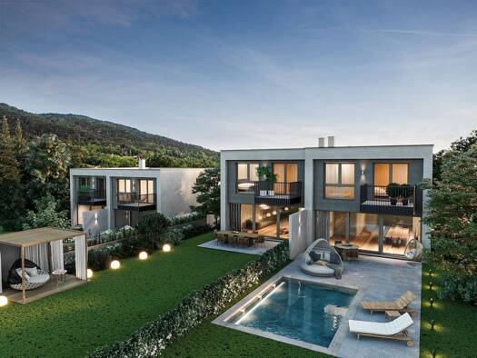 Doppelhaushälfte zum Kauf 1.350.000 € 5 Zimmer 151 m² 373 m² Grundstück Perchtolsdorf 2380