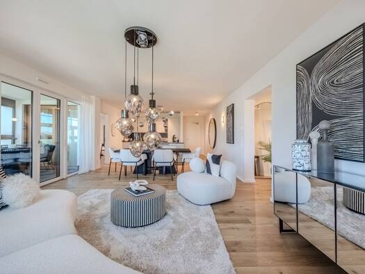 Wohnung zum Kauf - Neubau 1.255.000 € 4 Zimmer 123,2 m² Stresemannallee 59 Sachsenhausen Süd 60596