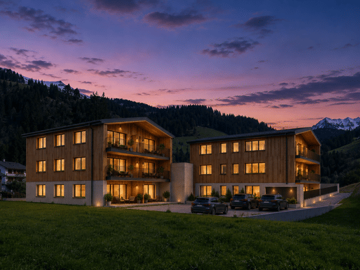 Wohnung zum Kauf - Erstbezug 440.000 € 2 Zimmer 55 m² 2. Geschoss Hollersbach im Pinzgau 5731