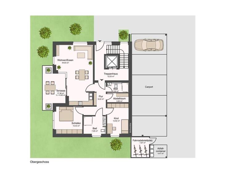 Wohnung zum Kauf 540.000 € 3 Zimmer 93 m² 1. Geschoss Innenstadt Bad Salzuflen 32105