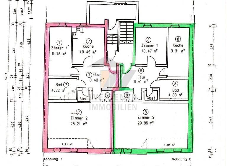 Wohnung zur Miete 460 € 2 Zimmer 66 m² 4. Geschoss Biermannplatz 12 Untermhaus Gera 07548