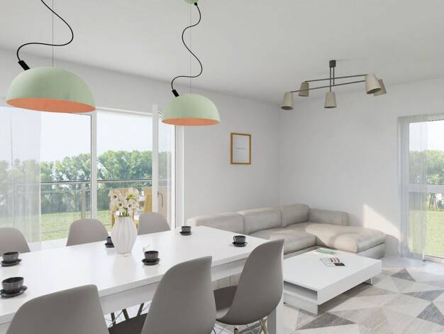 Wohnung zum Kauf - Neubau provisionsfrei 487.000 € 4,5 Zimmer 101,6 m² 1. Geschoss Gäustraße 24 Ergenzingen Rottenburg 72108